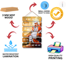 "Sai Baba Wooden"  Wall Hanging - ICraft asia