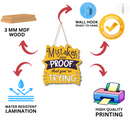 "Mistakes Are Proof That You're Trying" Wall Hanging - ICraft asia