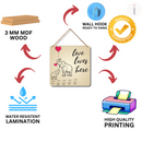 " Love Lives Here – Elephant Family " Wall Hanging - ICraft asia