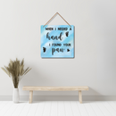 "When I needed a hand I found your paw"  Wall Hanging - ICraft asia