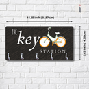 The Key Station Wooden Key Holder