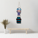 "Hum ummide pe nahi zidd pe jeete hai"  Wall Hanging - ICraft asia