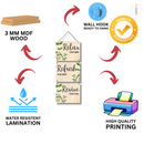 "Relax. Refresh. Revive" Wall Hanging - ICraft asia