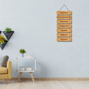 Learning Ladder Wall Hanging
