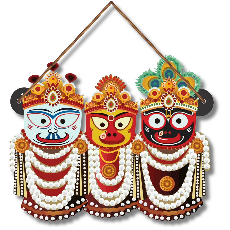 "Jai jagannath" Wall Hanging