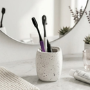Modern Speckled Toothbrush Holder
