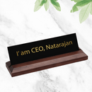 Office Desk Name Plate - I'm CEO - ICraft asia