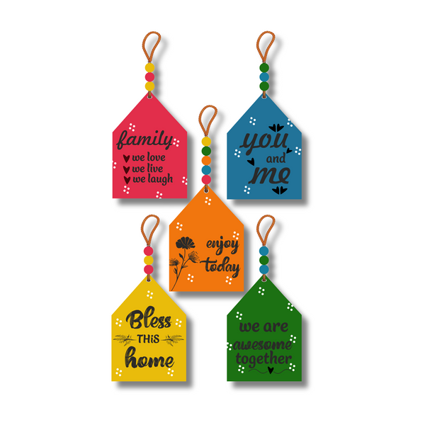 Family, You & Me, Awesome Together Wall Hanging