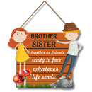 "Brother &amp; Sister" Wall Hanging - ICraft asia