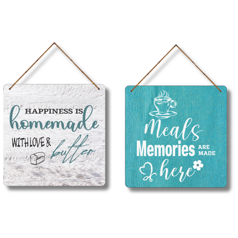 "Happiness Homemade with Love" Wall Hanging