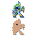 Krishna Flute  Wall Hanging - ICraft asia