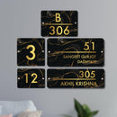 Golden Portoro - Contemporary House Number/Name Sign - ICraft asia