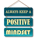 Positive Vibes Only – Motivational Wall Hanging