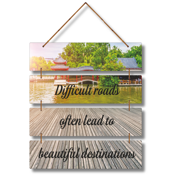 Journey to Brighter Paths Wall Hanging