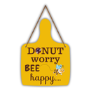 Donut Worry Bee Happy Wall Hanging