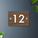 Futura (Contemporary Wood) - House Number/Name Sign - ICraft asia