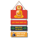 Buddha Wooden Wall Hanging