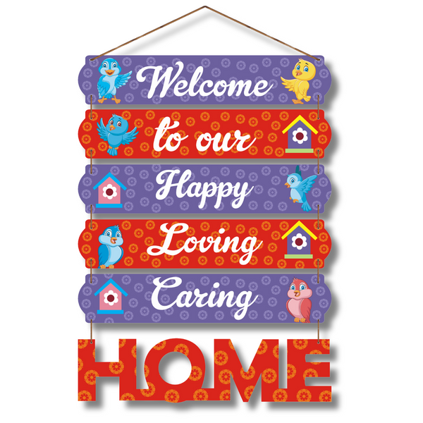 "Welcome Home" wall hanging