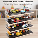 Toy Car 4-Level Parking Garage Playset (Without Cars)