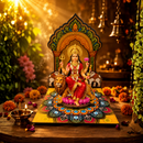 Mata Rani – Handcrafted Mata Rani Mandir Arch. Create a beautiful sacred space for Mata Rani this Navratri.