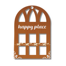 "Happy Place Window Wall Art" Wall Hanging - ICraft asia