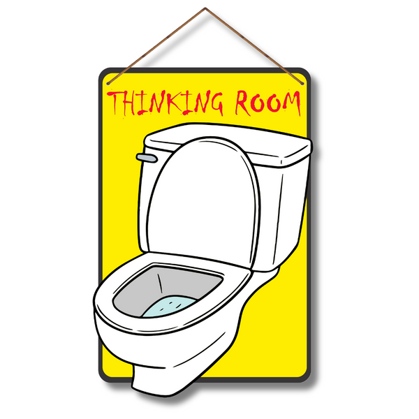 "Thinking Room" wall hanging