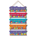 Bright Future Inspirational Wall Hanging