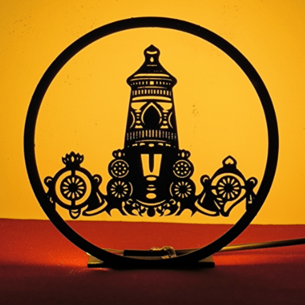 Lord Tirupati Balaji  Metal Table Lamp