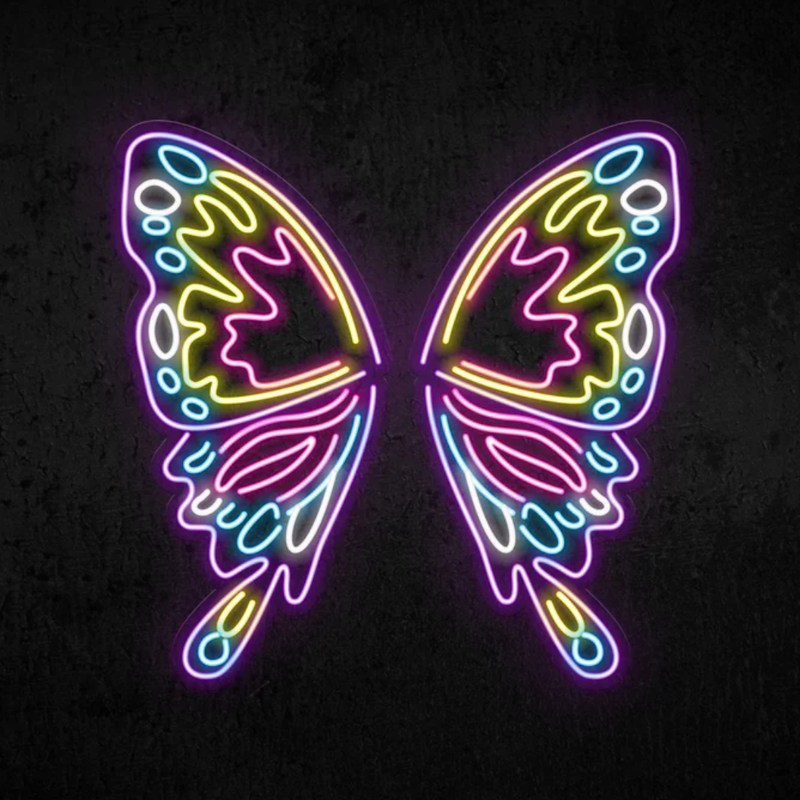 Lumi Butterfly Wings Neon Sign