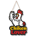 Chicken Lover Wooden Wall Hanging