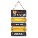 Big Sister Love Wooden Wall Hanging