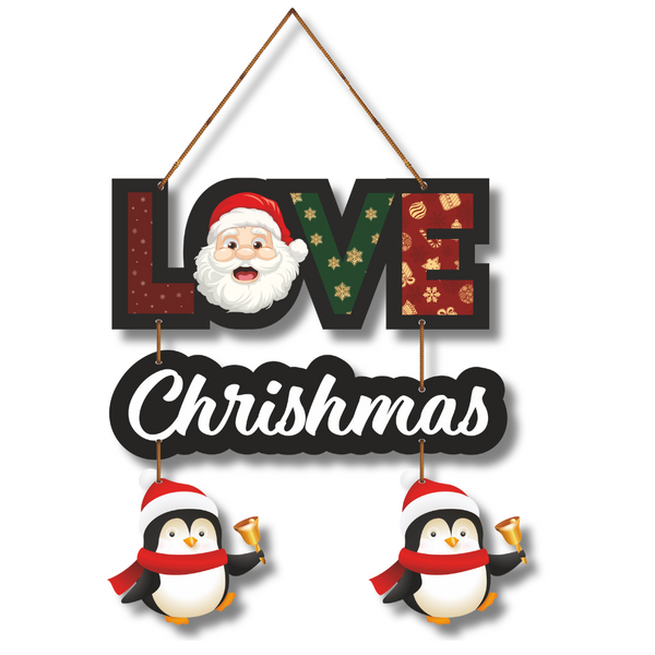 Love Christmas Wall Hanging
