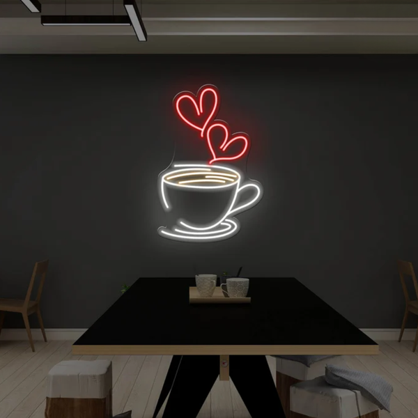 Coffee Love Neon Sign