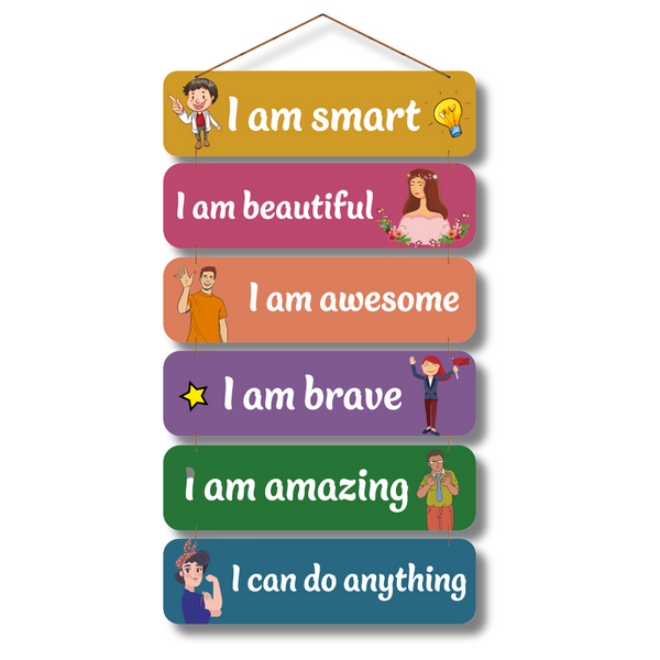 "I Am Smart" Wall Hanging