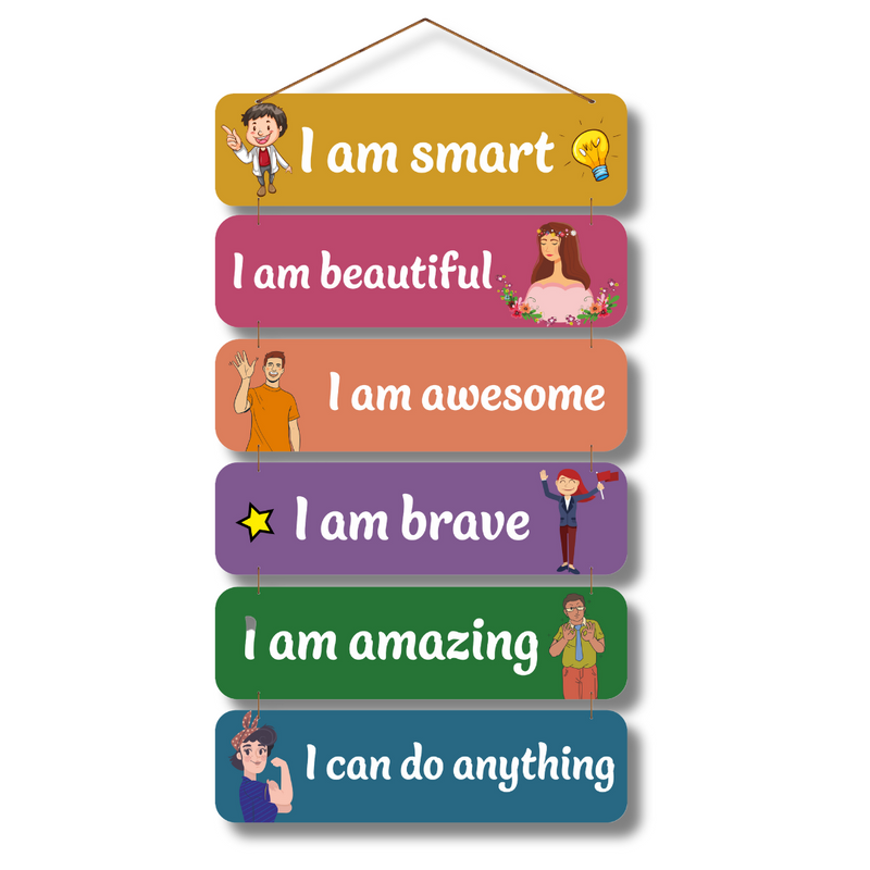 "I Am Smart" Wall Hanging