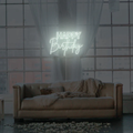 Happy Birthday Neon Sign