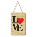 "Timeless Love" Wooden Wall Hanging - ICraft asia