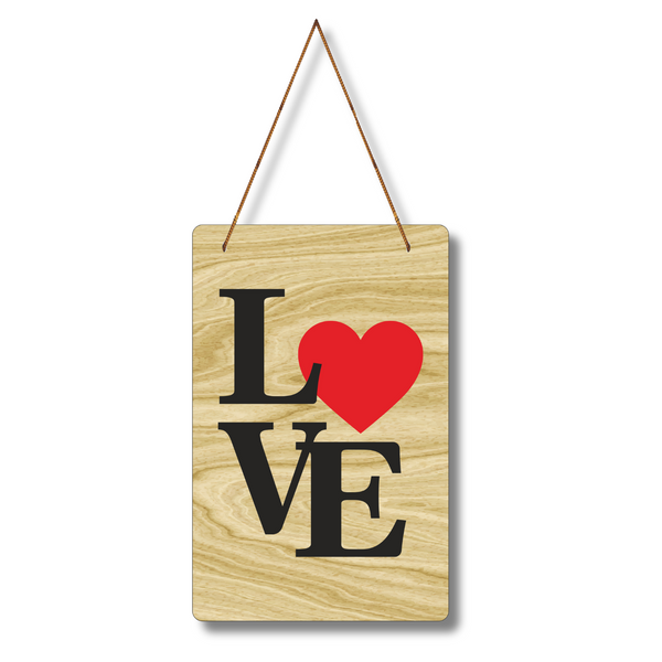 "Timeless Love" Wooden Wall Hanging - ICraft asia