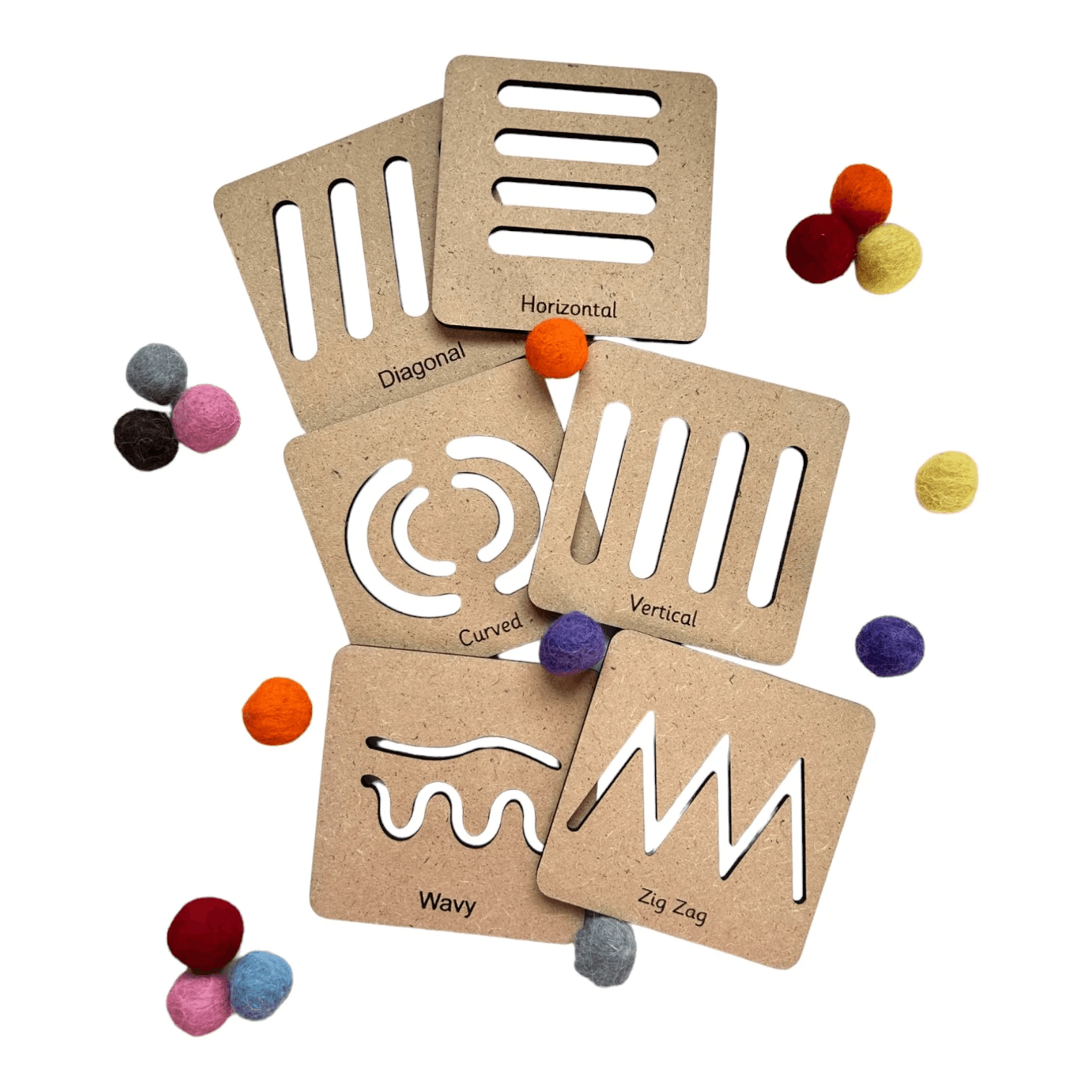 Pre-writing Stencils – Short | Essential Writing Tools for Kids