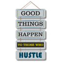 Hustle & Win Wall Hanging