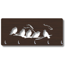 Birds on Branch Wooden Wall Key Holder - ICraft asia