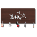 Wooden Love Birds Key Holder