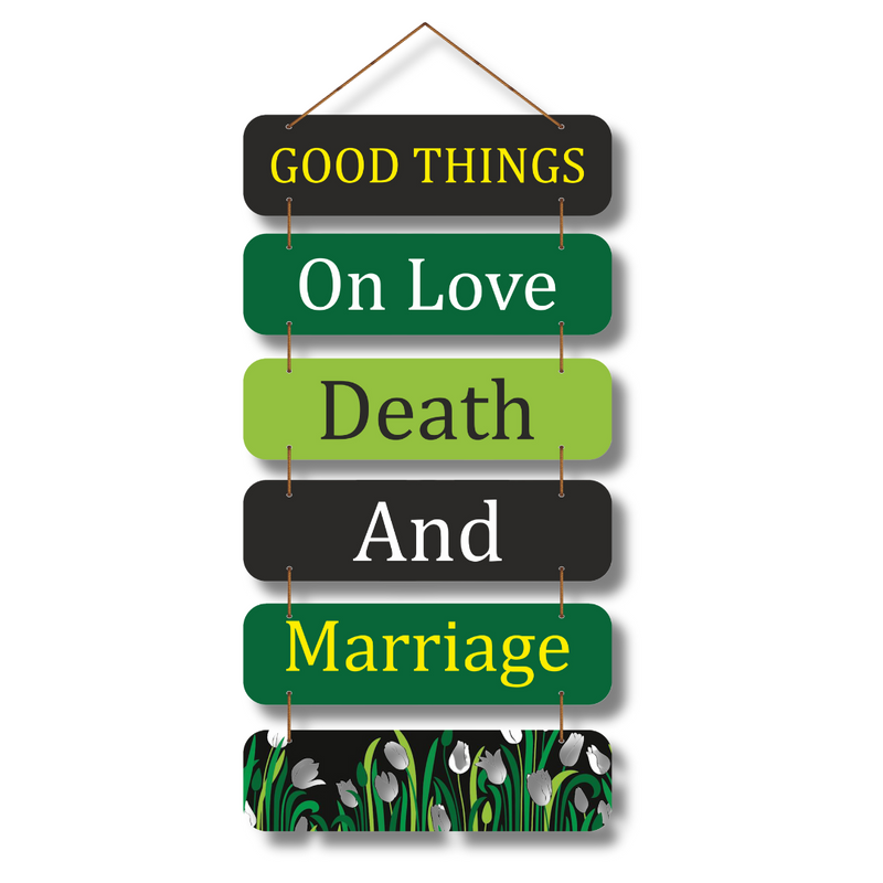 "Good Things" Wall Hanging