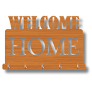 Wooden Key Holder with “Welcome Home - ICraft asia