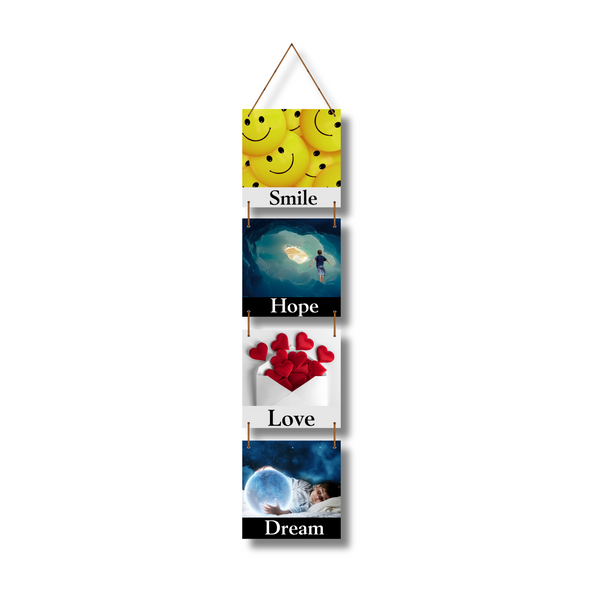 "Smile, Hope, Love, Dream" Wall Hanging