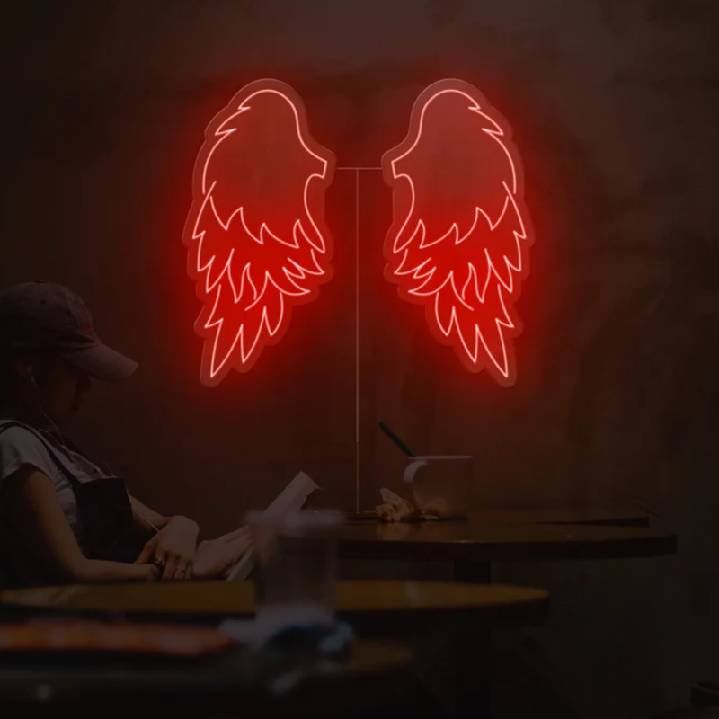 Angel Wings Neon Sign