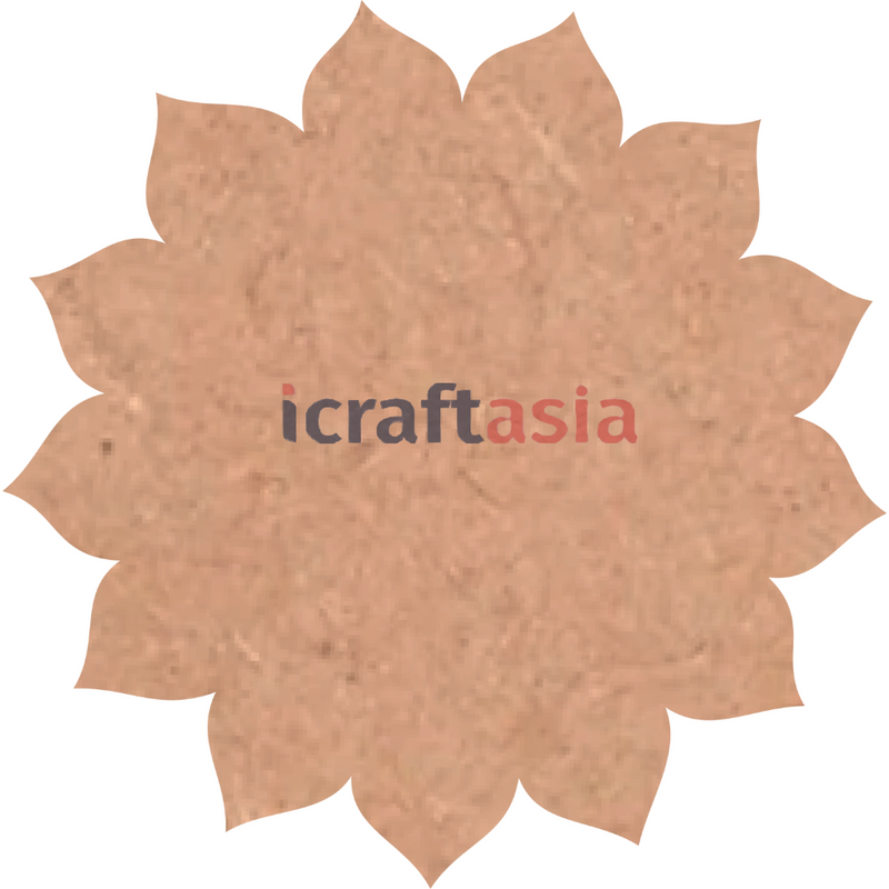 Sunflower MDF Cutout