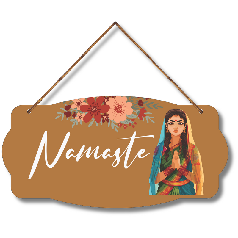 "Namaste" wall hanging