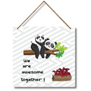 "We are awesome together"  Wall Hanging - ICraft asia