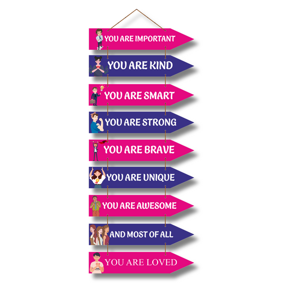Proxoto Positive Quotes Wall Hanging
